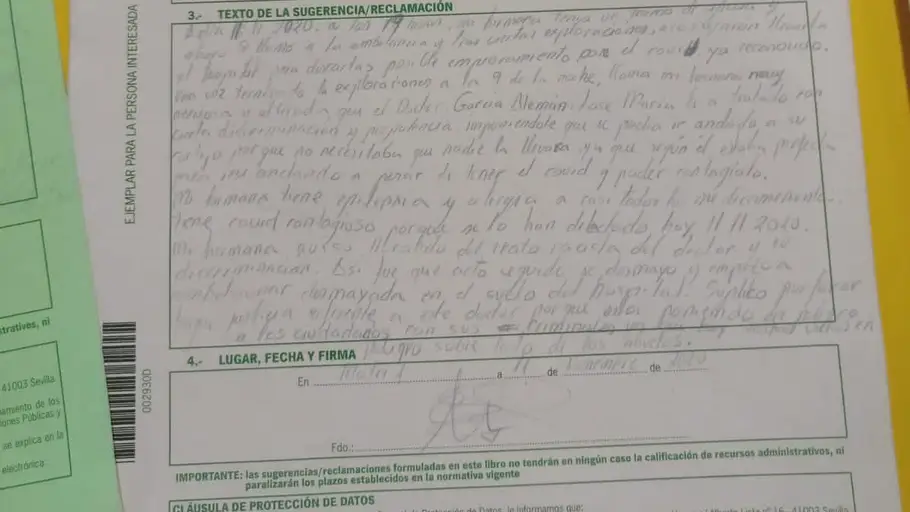 Reclamacion 2 Reclamacion 2