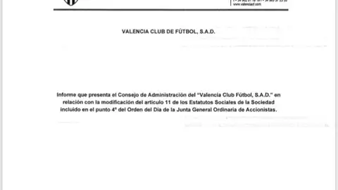 Peter Lim concedió al Valencia un préstamo de 16,5 millones de euros Peter Lim concedió al Valencia un préstamo de 16,5 millones de euros