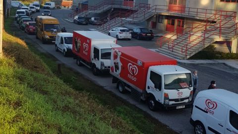 Protestas de hosteleros en Ourense