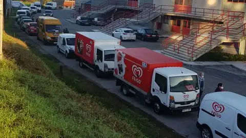 Protestas de hosteleros en Ourense Protestas de hosteleros en Ourense