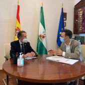 El alcalde de Chiclana y el diputado David de la Encima