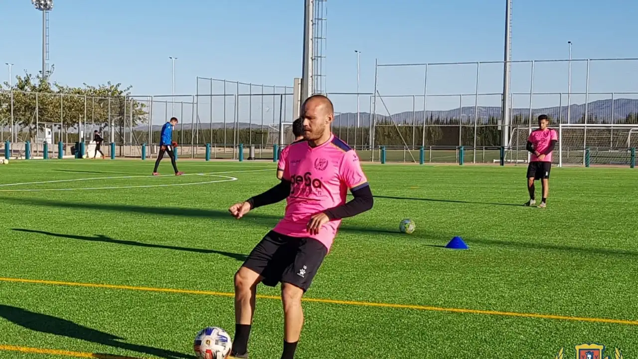 Álex Vaquero, jugador del Yeclano Deportivo Álex Vaquero, jugador del Yeclano Deportivo