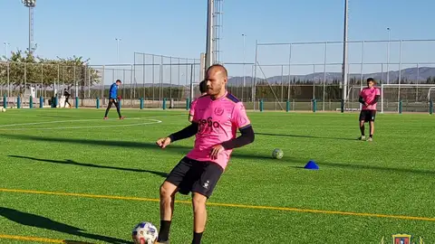 Álex Vaquero, jugador del Yeclano Deportivo Álex Vaquero, jugador del Yeclano Deportivo