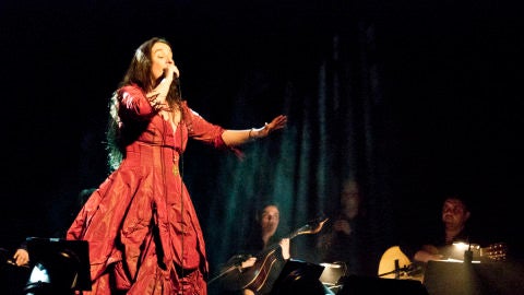 La cantante portuguesa Dulce Pontes en una imagen de archivo