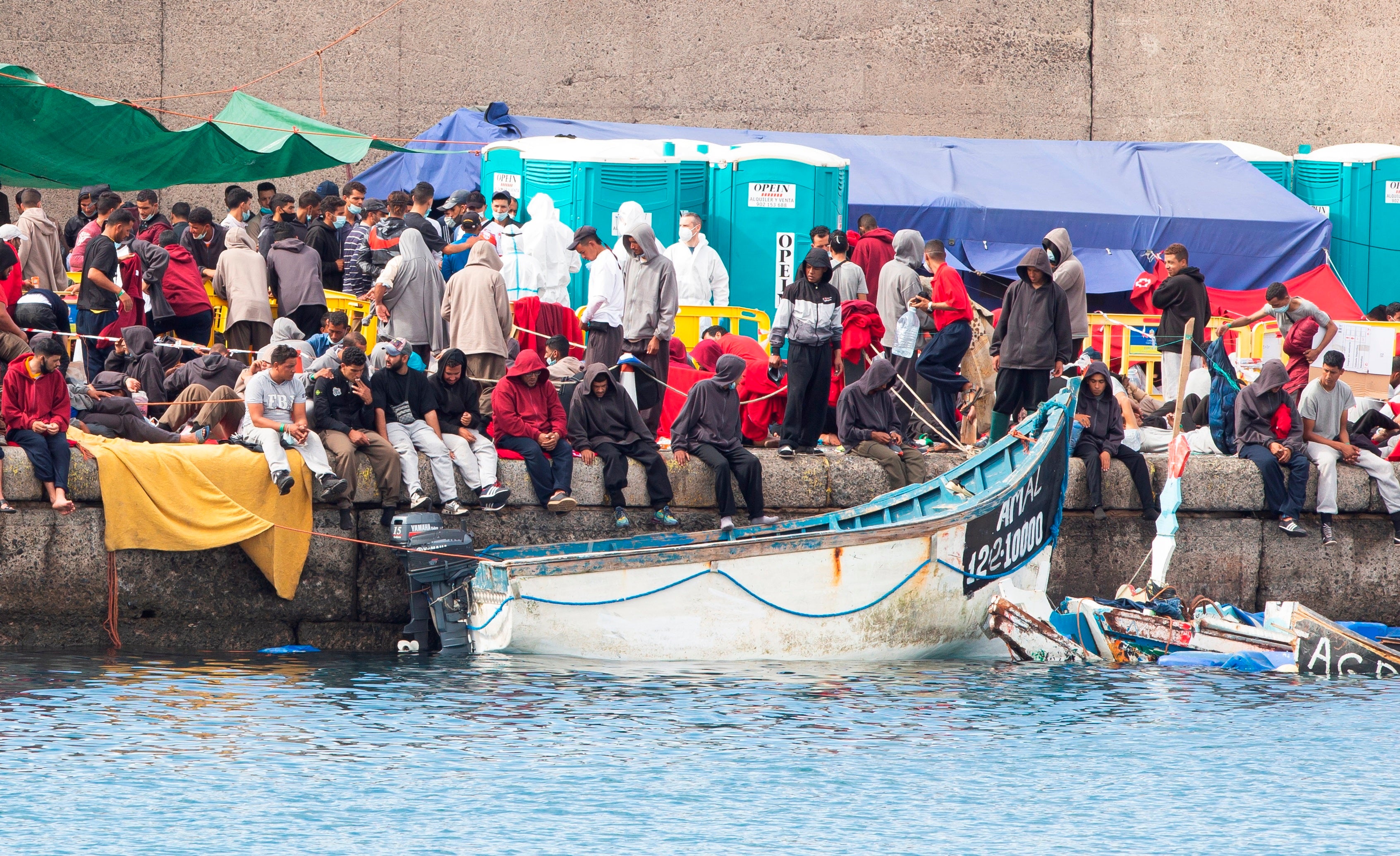 Teorodo Bondyale: "La foto del muelle de Arguineguín da una imagen que genera rechazo en la sociedad" Teorodo Bondyale: "La foto del muelle de Arguineguín da una imagen que genera rechazo en la sociedad"