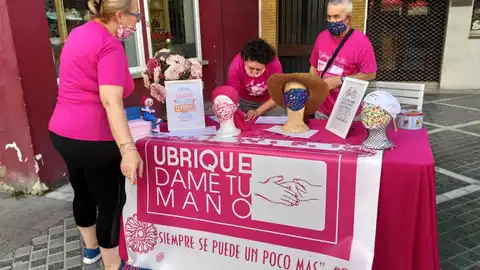 Estand de Ubrique, dame tu mano Estand de Ubrique, dame tu mano