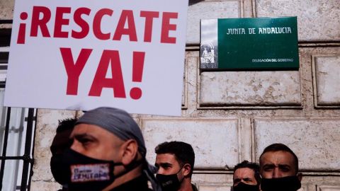 Manifestaci&oacute;n de hosteleros en Andaluc&iacute;a.
