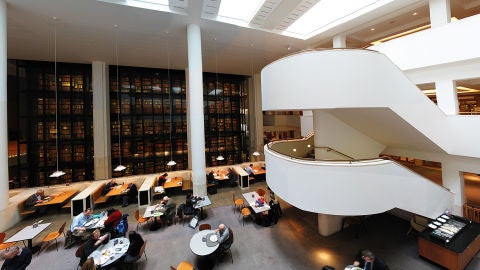 Interior Biblioteca Brit&aacute;nica