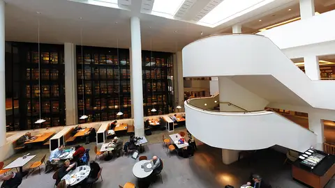 Interior Biblioteca Británica Interior Biblioteca Británica