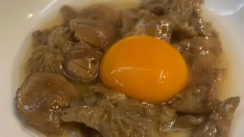 Setas con huevo Setas con huevo