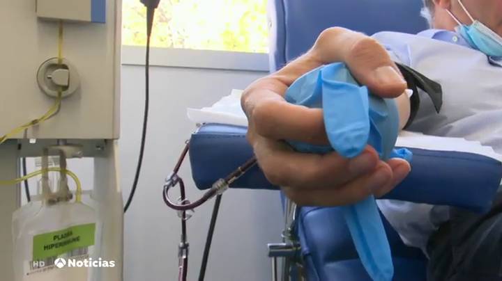 El Banco de Sangre recibe 500 donaciones de plasma con anticuerpos de coronavirus El Banco de Sangre recibe 500 donaciones de plasma con anticuerpos de coronavirus