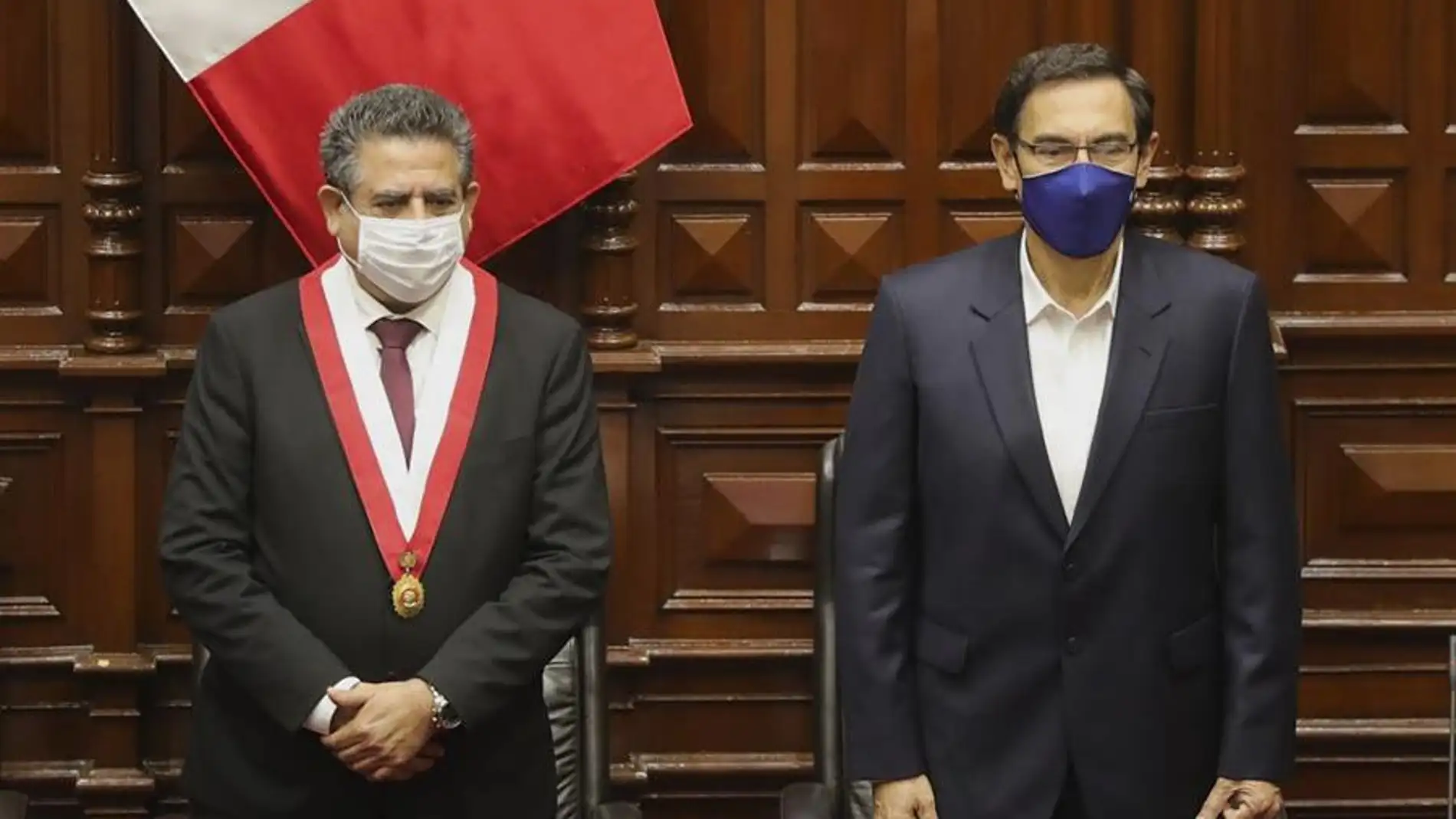 Manuel Merino anuncia su dimisión "irrevocable" a la Presidencia de Perú