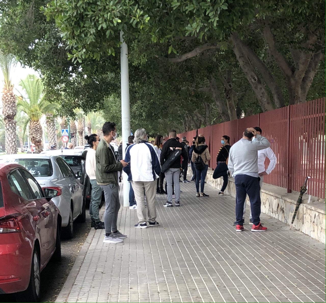 Cs Elche pide medidas contra la concentración de personas en los alrededores de las instalaciones deportivas Cs Elche pide medidas contra la concentración de personas en los alrededores de las instalaciones deportivas