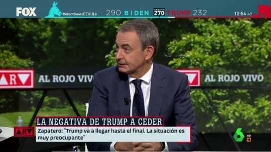 Zapatero: "Joe Biden sorprenderá favorablemente. Es un político con mucha experiencia y va a hacer un Gobierno potente"