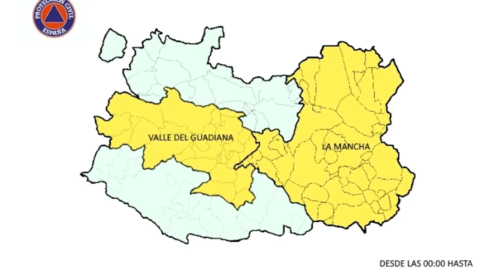 Nivel de alerta Amarilla en la comarca por densa niebla