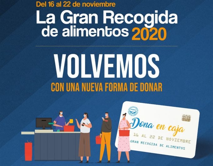 Comienza la Gran Recogida de Alimentos 2020 en formato virtual Comienza la Gran Recogida de Alimentos 2020 en formato virtual