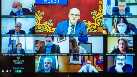 30 iniciativas para reactivar a provincia de Ourense na era poscovid Pleno de debate sobre o estado da provincia 2020