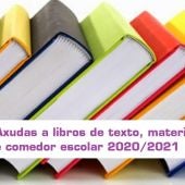 O Concello entregará 236.000 euros en axudas para libros, material escolar e comedores