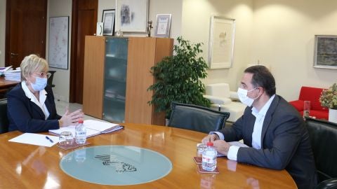 Ana Barcel&oacute; y Salvador Gomar.