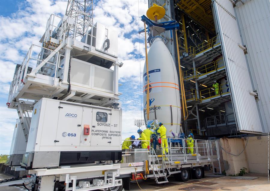 El cohete con satélite español "Ingenio" se desvió 8 minutos después de despegar El cohete con satélite español "Ingenio" se desvió 8 minutos después de despegar