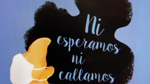 Cartel anunciador del 25-N en Alicante Cartel anunciador del 25-N en Alicante