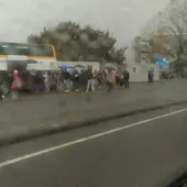 O Psoe denunica o "caos e hacinamento" creado polas marquesiñas da estación de autobuses O Psoe denunica o "caos e hacinamento" creado polas marquesiñas da estación de autobuses