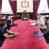 Instantes de la reunión