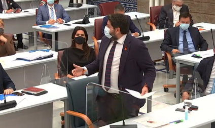 López Miras dispuesto a recurrir a los tribunales para evitar una subida de impuestos López Miras dispuesto a recurrir a los tribunales para evitar una subida de impuestos