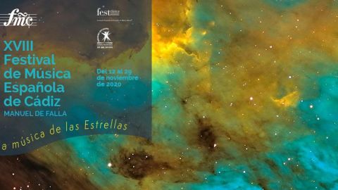 Cartel del Festival de M&uacute;sica de C&aacute;diz