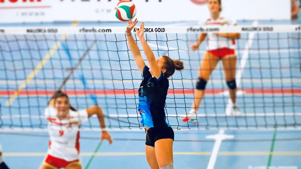 Mireia Guilabert, jugadora del Grau de Castellón. Mireia Guilabert, jugadora del Grau de Castellón.