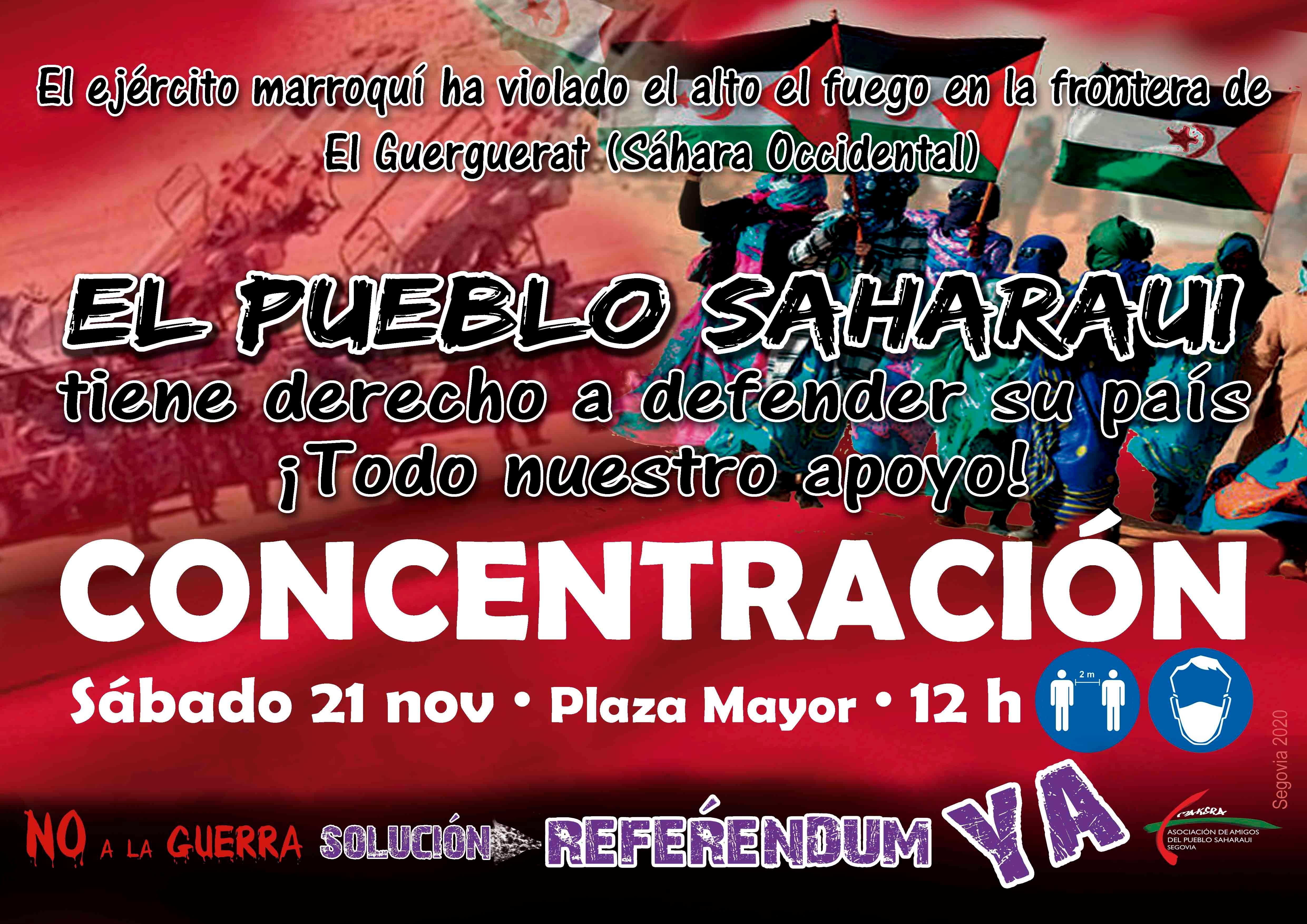 El foro social apoya las concentraciones a favor del pueblo saharaui en defensa del derecho de independencia avalado por la comunidad internacional El foro social apoya las concentraciones a favor del pueblo saharaui en defensa del derecho de independencia avalado por la comunidad internacional