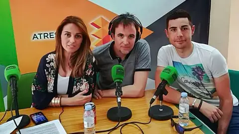 Sebas Mora durante una visita a Onda Cero Sebas Mora durante una visita a Onda Cero