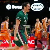 Carlos Suárez, jugador de Unicaja Carlos Suárez, jugador de Unicaja