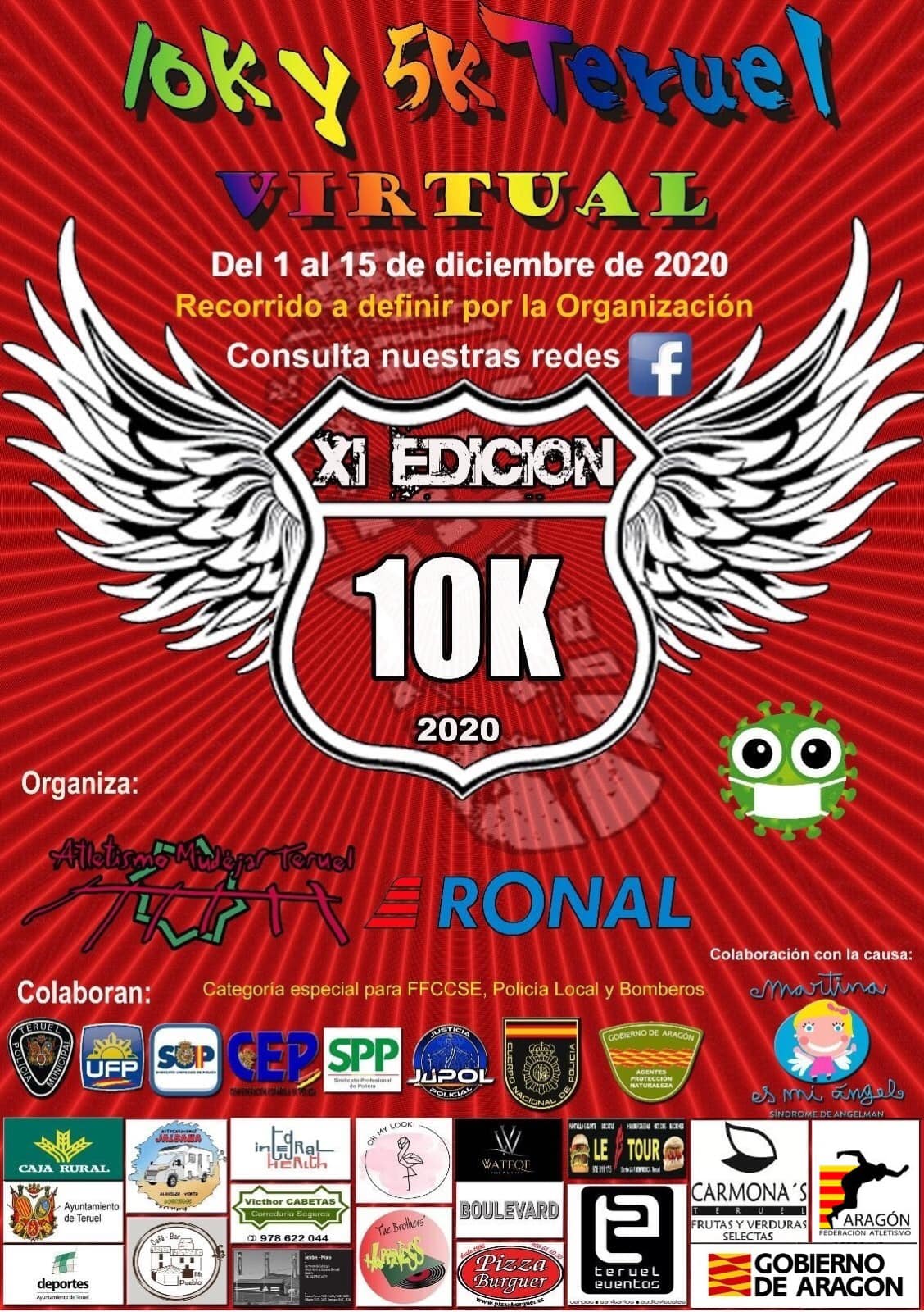 La 10k Ciudad de Teruel será online y durante 15 días La 10k Ciudad de Teruel será online y durante 15 días