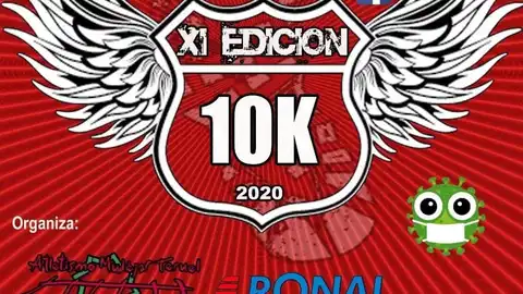 Cartel 10K virtual Ciudad de Teruel Cartel 10K virtual Ciudad de Teruel