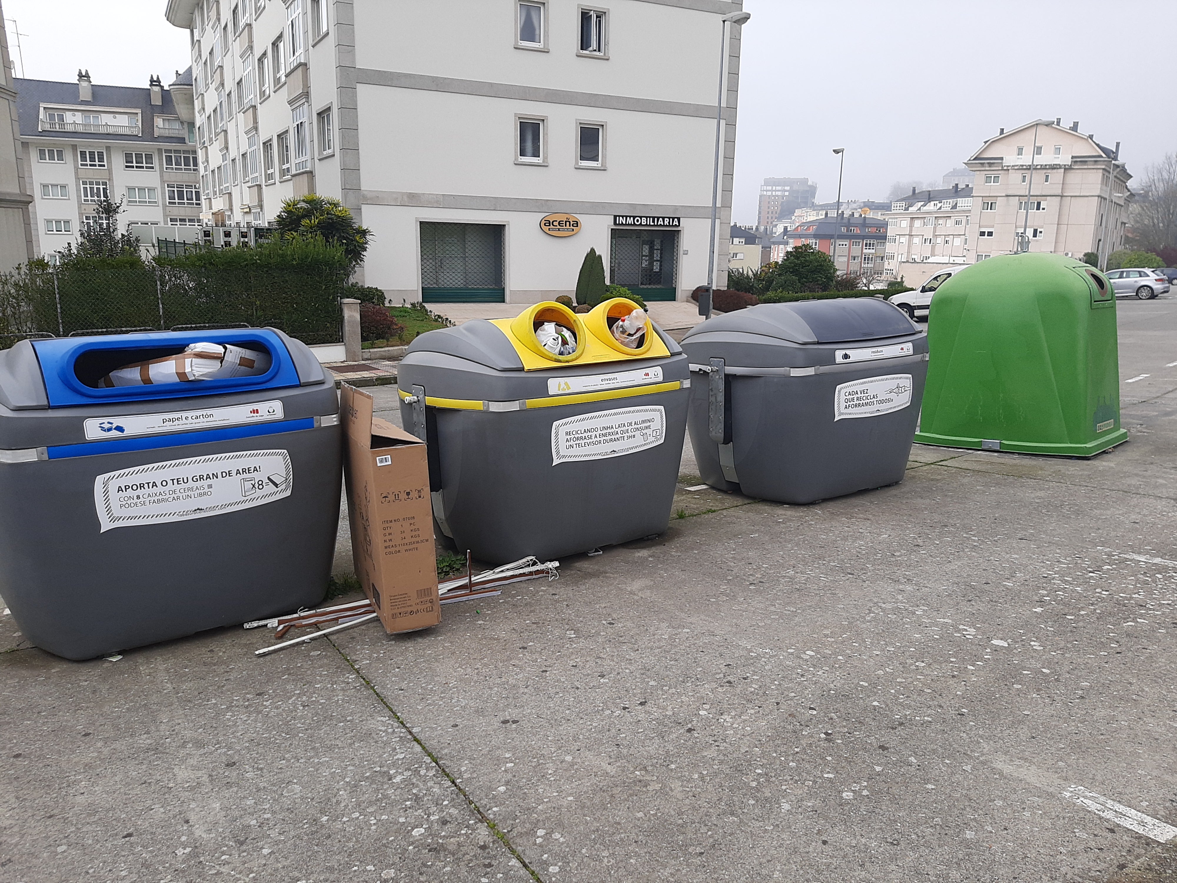 Cada gallego generó 421,7 kilos de residuos urbanos Cada gallego generó 421,7 kilos de residuos urbanos