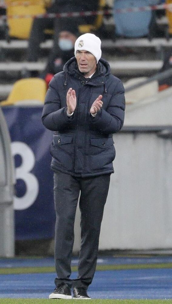 Zidane, en Ucrania. 