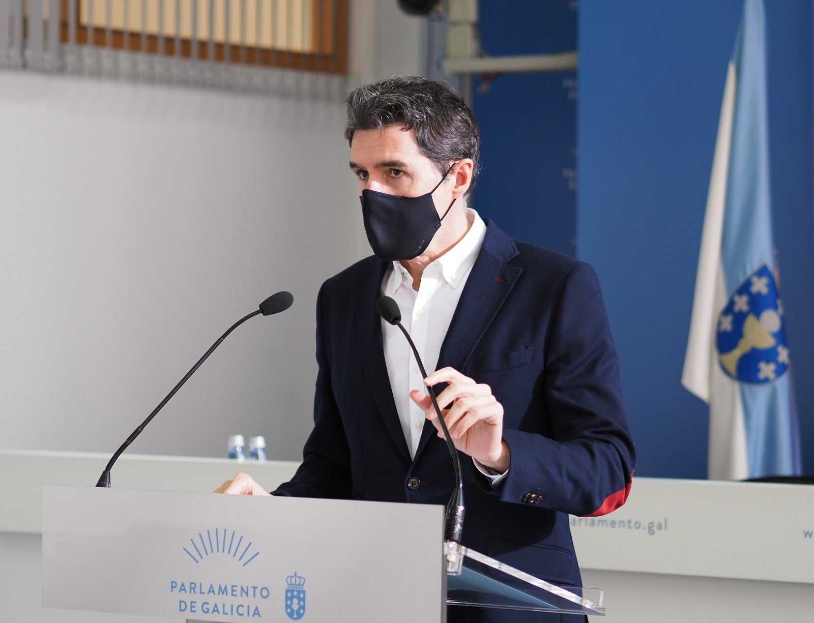 Pablo Arangüena, vicesecretario del PSdeG: "El BNG hace el ridículo y el caldo gordo a Feijóo al no apoyar los PGE" Pablo Arangüena, vicesecretario del PSdeG: "El BNG hace el ridículo y el caldo gordo a Feijóo al no apoyar los PGE"