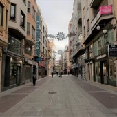 Comercios en la calle Corredora de Elche en una imagen de archivo. Comercios en la calle Corredora de Elche en una imagen de archivo.