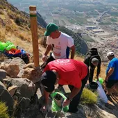 Limpieza y señalización del sendero de Los Coloraos Limpieza y señalización del sendero de Los Coloraos