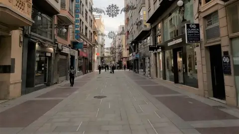 Calle Corredora de Elche. Calle Corredora de Elche.