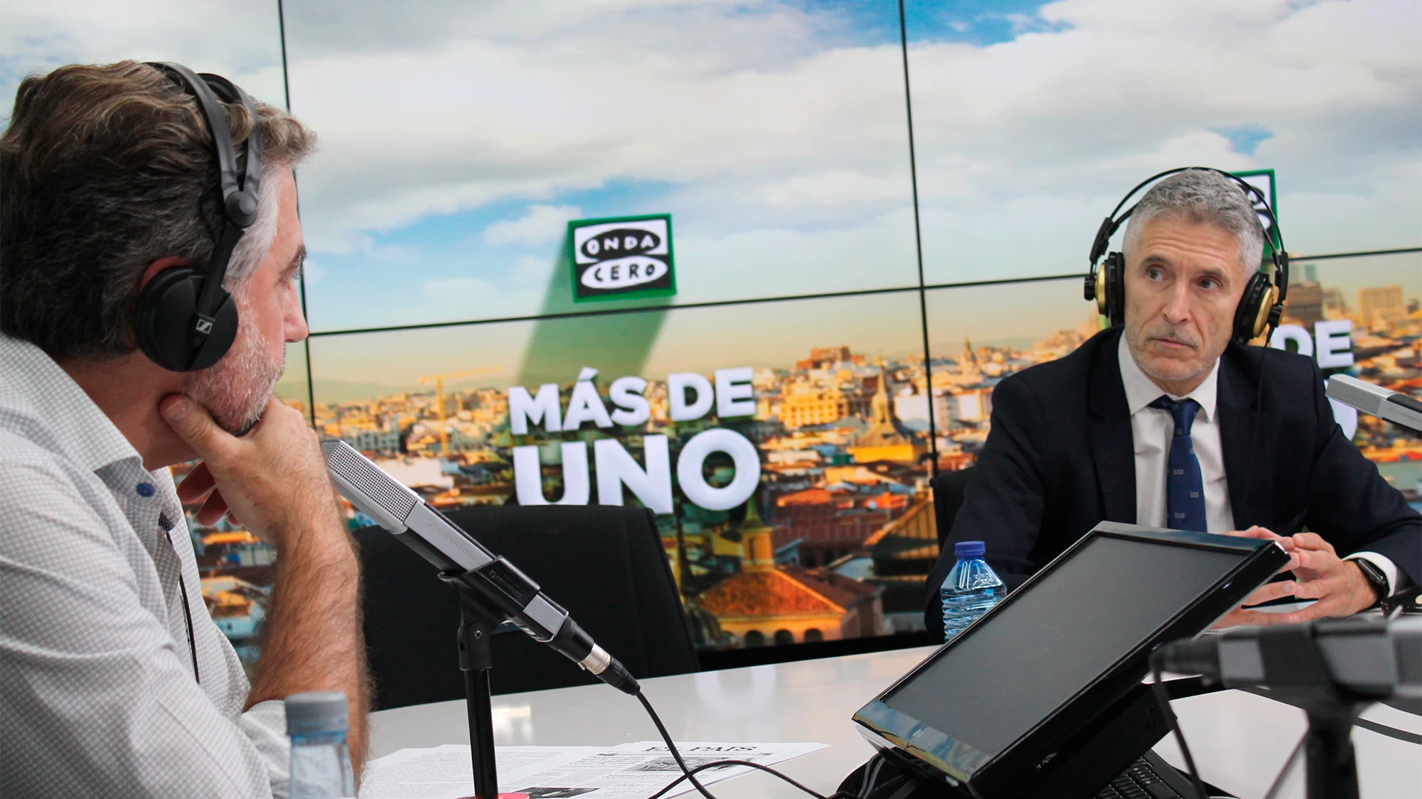 Fernando Grande Marlaska responde a las preguntas de Carlos Alsina Fernando Grande Marlaska responde a las preguntas de Carlos Alsina