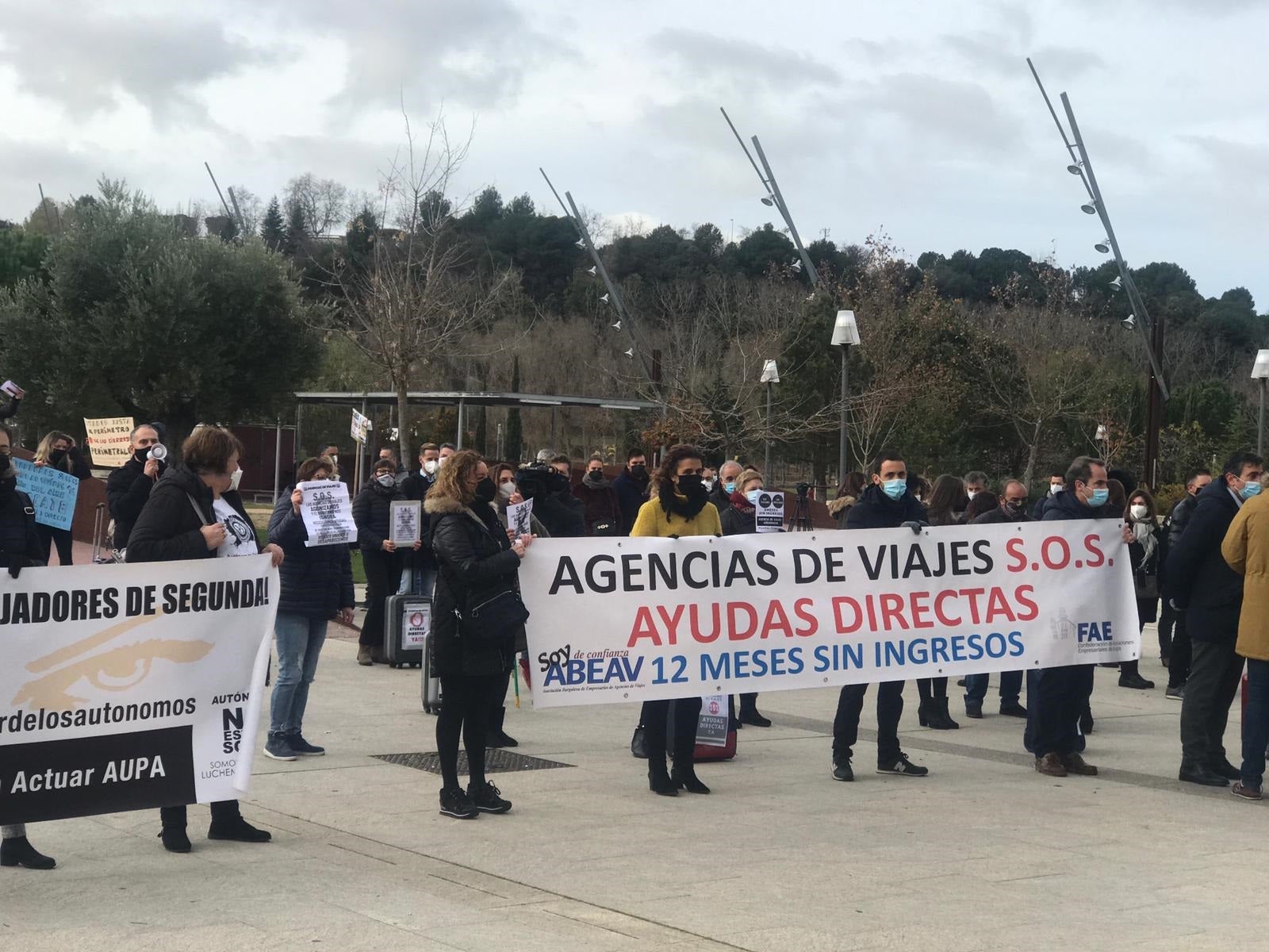 Los agentes de viajes, desesperados Los agentes de viajes, desesperados