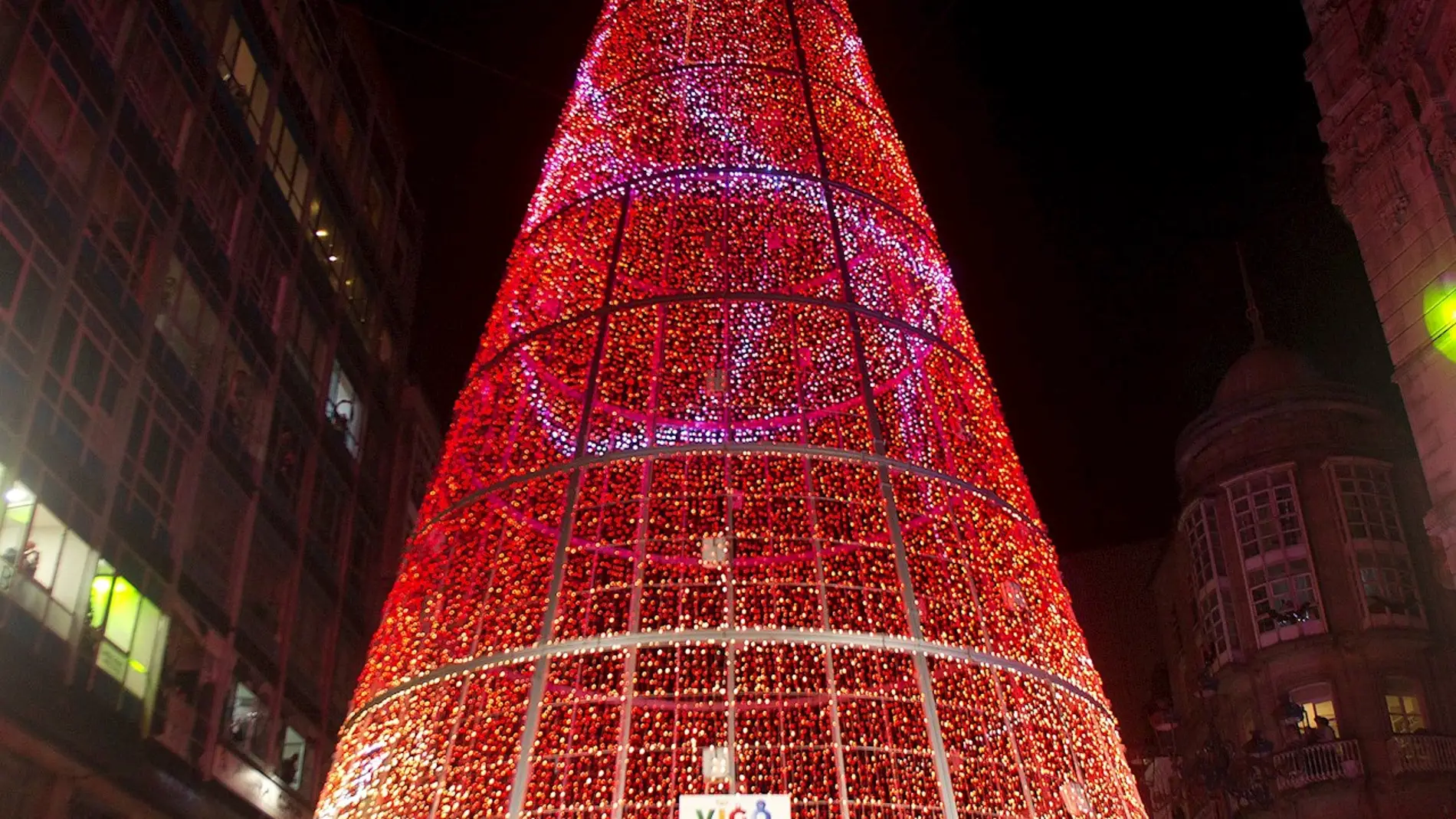Encendido de la luces de Navidad de Vigo