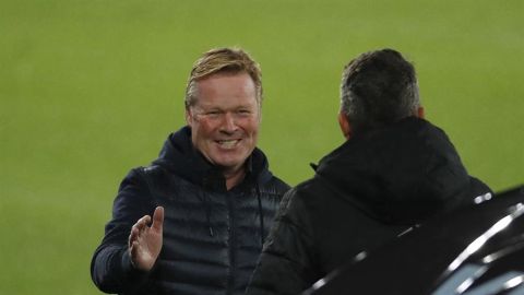 El entrenador del Barcelona, Ronald Koeman. 