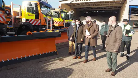 Presentado el Protocolo de Vialidad Invernal en la provincia de Palencia Carreteras