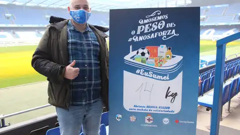 Manuel Fernández, Peña Chaflán Campaña Solidaria Federación Peñas del Dépor