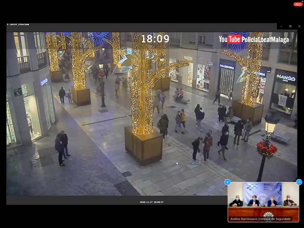 El Ayuntamiento niega que hubiera masificación de personas durante el encendido de Navidad en Larios El Ayuntamiento niega que hubiera masificación de personas durante el encendido de Navidad en Larios