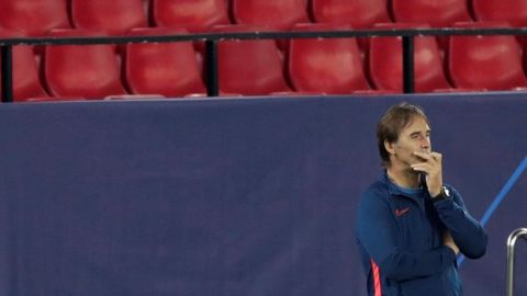 El entrenador del Real Madrid, Julen Lopetegui. 