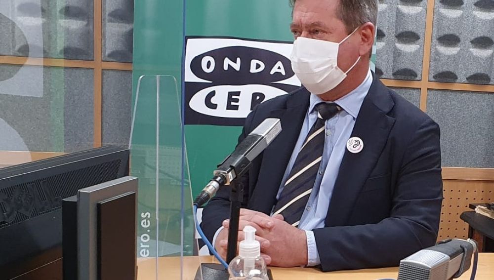 Bingen Zupiria, portavoz del Gobierno Vasco y Consejero de Cultura y Política Lingüística.